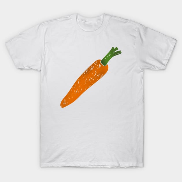 carrot artwork T-Shirt by SASTRAVILA